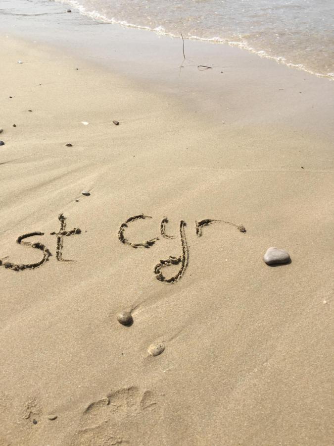 Studio cosy proche mer Saint-Cyr-sur-Mer Eksteriør bilde