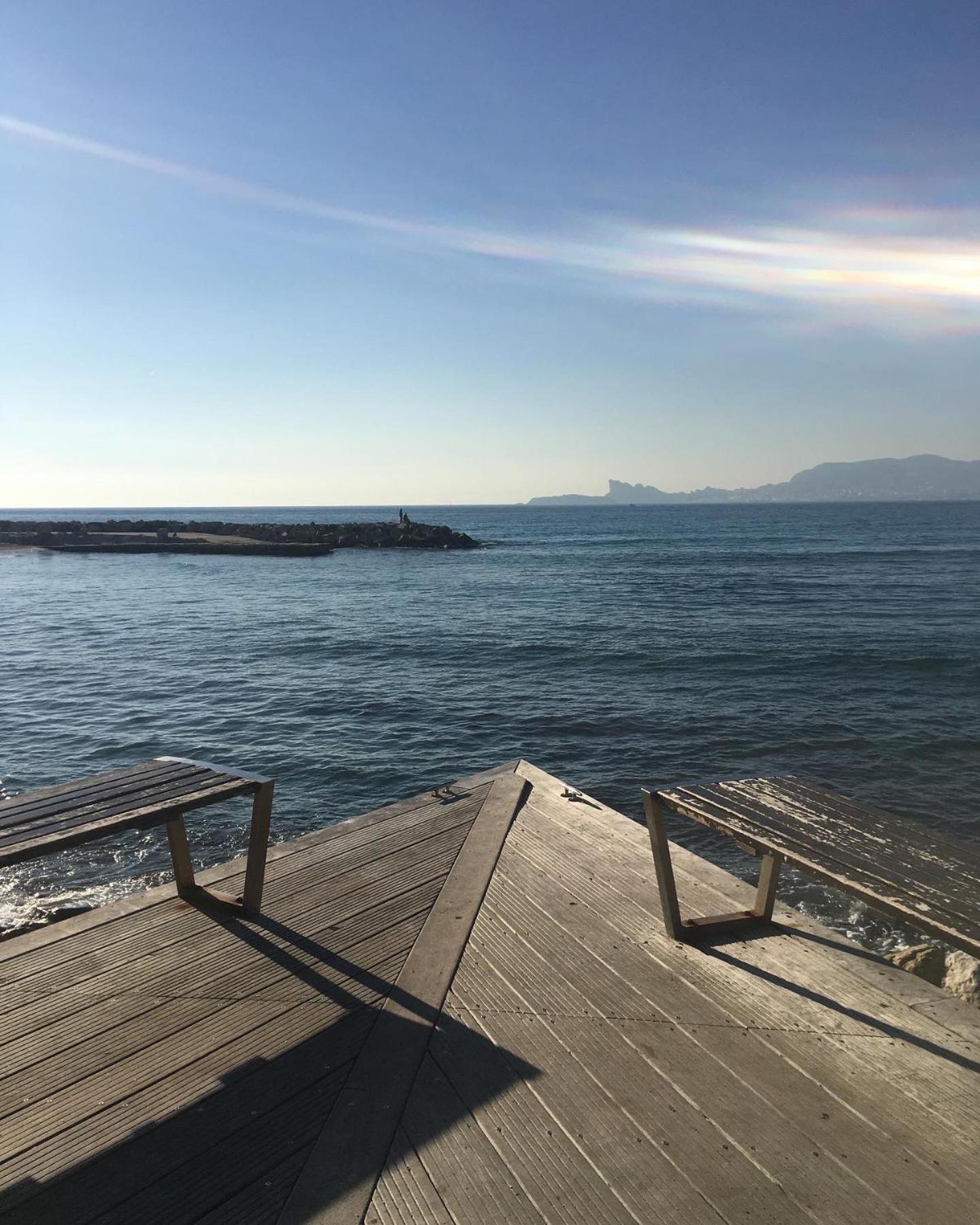 Studio cosy proche mer Saint-Cyr-sur-Mer Eksteriør bilde