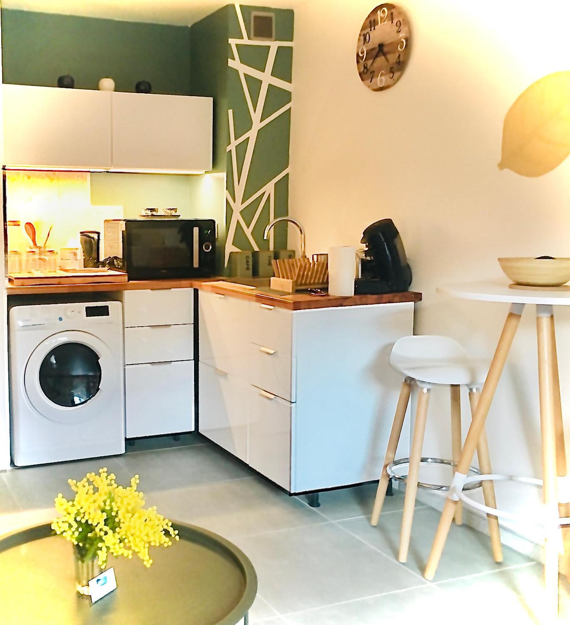 Studio cosy proche mer Saint-Cyr-sur-Mer Eksteriør bilde