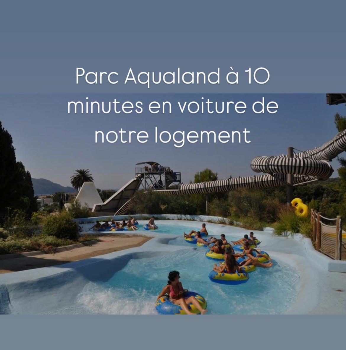 Studio cosy proche mer Saint-Cyr-sur-Mer Eksteriør bilde